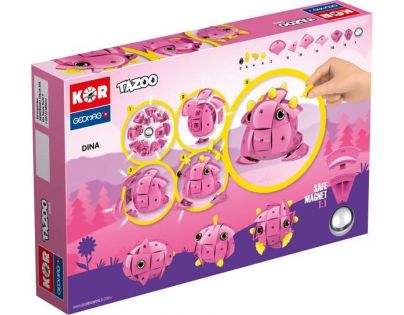 Geomag Tazoo Kor Dina 71 dílků