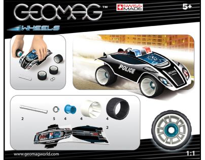 Geomag Wheels Fastcar 21 dílů