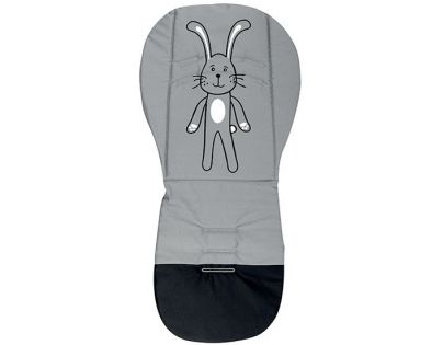Gmini Podložka do kočárku s paměťovou pěnou Šedý zajíc