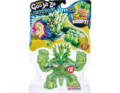 Goo Jit Zu figurka Dino XRay Série 4 Triceratops 12 cm