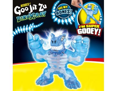 Goo Jit Zu figurka Dino XRay Série 4 Tyro 12 cm