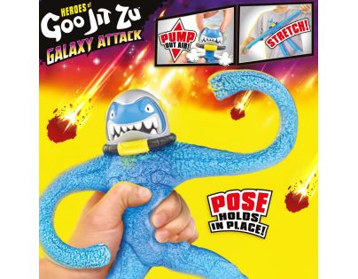 Goo Jit Zu figurka Galaktický útok Série 5 Air Vac Trash X 25 cm