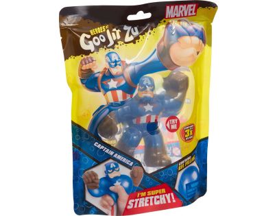 TM Toys Goo Jit Zu figurka Marvel Hero Kapitán Amerika 12 cm