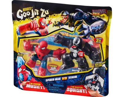 Goo Jit Zu figurky Marvel Venom vs. Spider-Man 12 cm