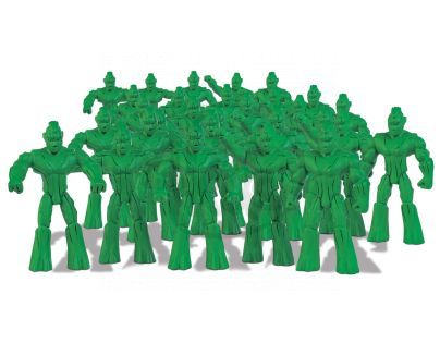 Ep Line Gormiti Cartoon Neorganic 4 cm mini bojovníci - Zelená