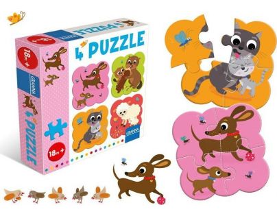 Granna Puzzle Jezevčík 16 dílků