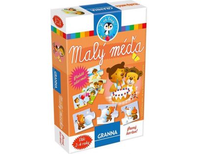 Granna Puzzle Malý méďa 8 x 3 dílky