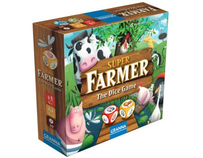 Granna Superfarmář hra s kostkami Granna Superfarmář hra s kostkami