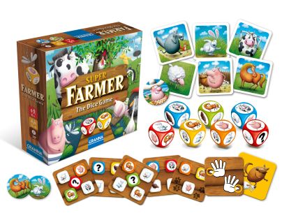 Granna Superfarmář hra s kostkami Granna Superfarmář hra s kostkami