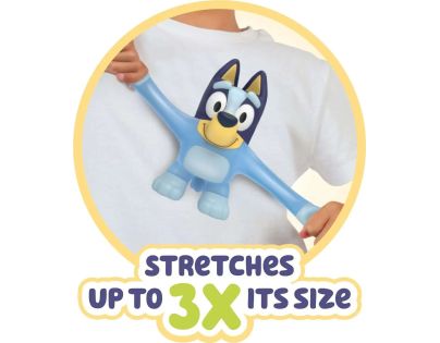 Grant and Bowman Bluey Stretchy Super pružná figurka Bluey