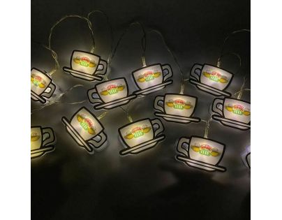 Groovy Přátelé Světla řetěz Central Perk