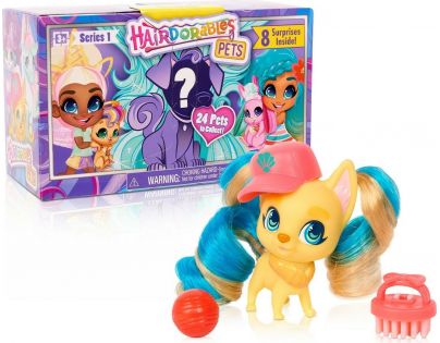Hairdorables kouzelné panenky mazlíčci
