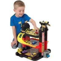 Halsall Teamsterz 3 patrová garáž s 5 autíčky - Poškozený obal 2