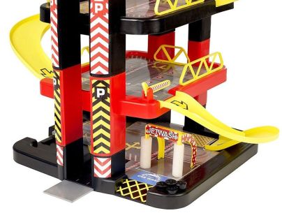 Halsall Teamsterz 3 patrová garáž s 5 autíčky - Poškozený obal