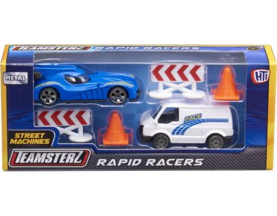 Halsall Teamsterz autíčko a nákladní vůz modré auto