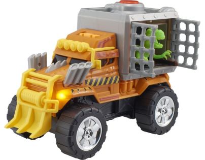 Halsall Teamsterz Auto na převoz dinosaurů oranžové - Poškozený obal