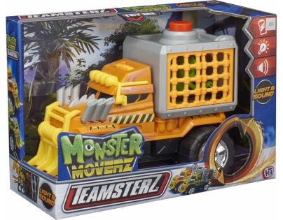 Halsall Teamsterz Auto na převoz dinosaurů oranžové - Poškozený obal