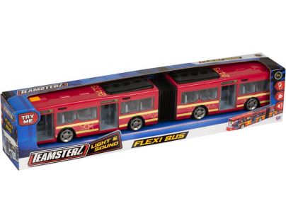 Halsall Teamsterz Autobus se světlem a zvukem červený