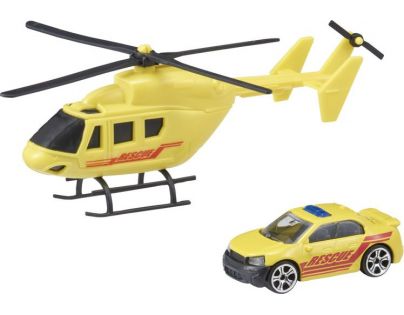 Halsall Teamsterz Helikoptéra a autíčko záchranáři
