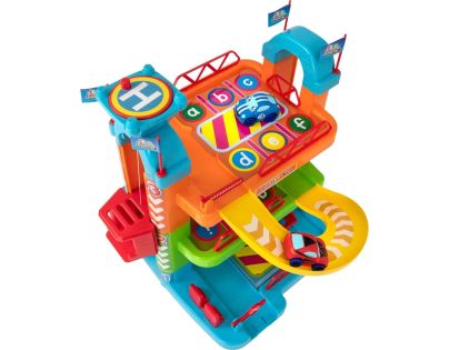 Halsall Teamsterz Tiny garáž s autíčkem - Poškozený obal