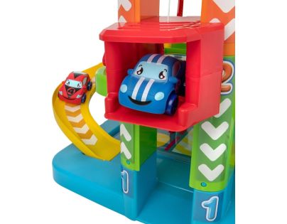 Halsall Teamsterz Tiny garáž s autíčkem - Poškozený obal