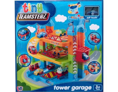Halsall Teamsterz Tiny garáž s autíčkem - Poškozený obal