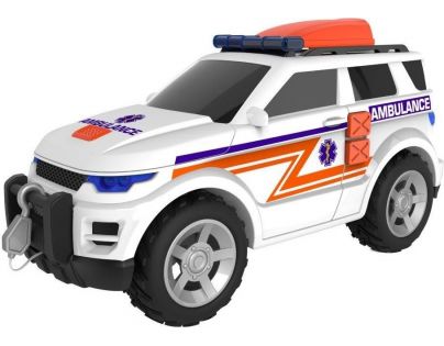 Halsall Temasterz záchranný jeep se zvukem a světlem