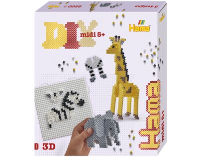 Hama Dárková sada 3D Safari Midi