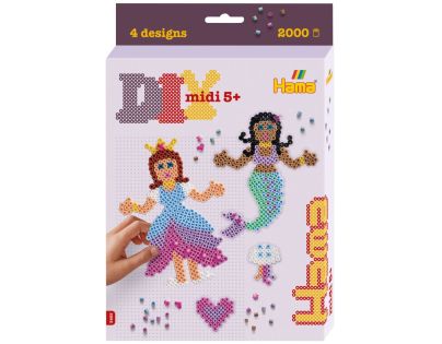 HAMA Dárkový box Princezna a mořská víla MIDI