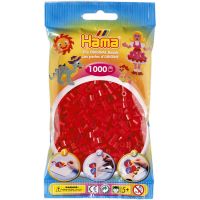 Hama H207-05 Midi Zažehlovací korálky červené 1000 ks
