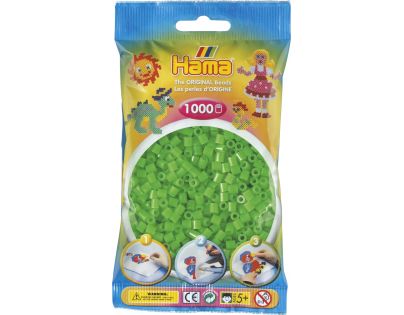 Hama H207-42 Midi Zářivě zelené korálky 1000 ks