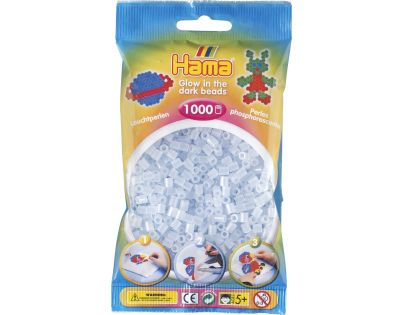 Hama H207-57 Midi Svítící korálky modré 1000 ks