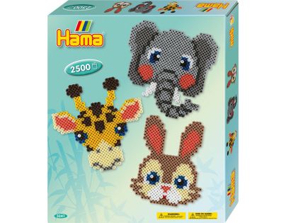 Hama H3241 Dárková sada ZOO Midi