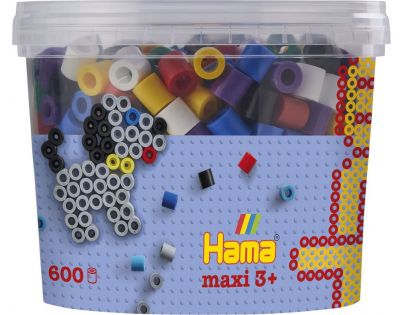 Hama H8570 Maxi Mix korálků v tubě 600 ks
