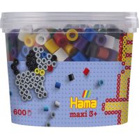 Hama H8570 Maxi Mix korálků v tubě 600 ks 2