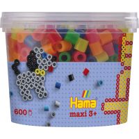 Hama H8572 Maxi Mix korálky v tubě 600 ks 2