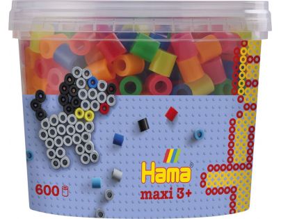 Hama H8572 Maxi Mix korálky v tubě 600 ks