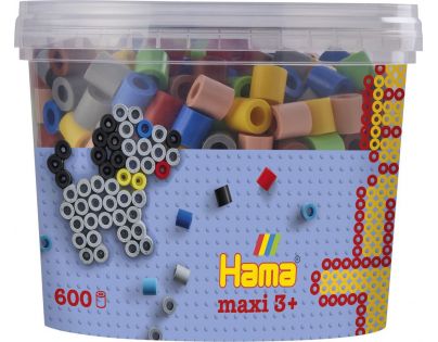 Hama H8573 Maxi Mix korálky v tubě 600 ks