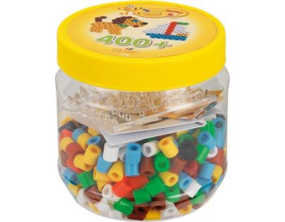 Hama H8790 Maxi Korálky a podložky v tubě 400 ks