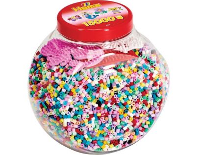 Hama H2066 Midi Korálky a podložky v tubě 15000 ks