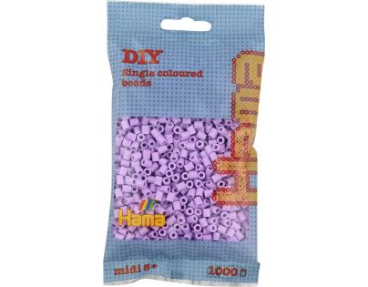 Hama H207-96 Midi Pastelově světle fialové korálky 1000 ks
