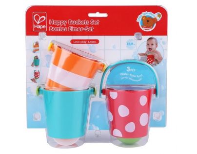 Hape Hračky do vody Veselé kbelíky set