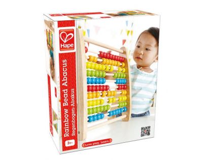 Hape Korálkové počítadlo duhové