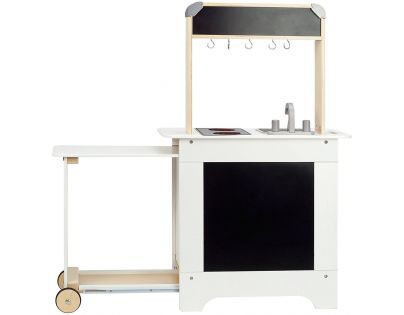 Hape Kuchyňka dřevěná s výsuvným stolkem