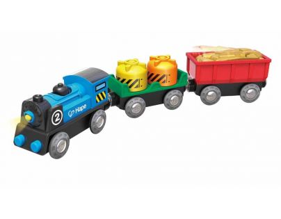 Hape Mašinka s vagonky