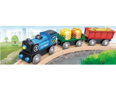 Hape Mašinka s vagonky