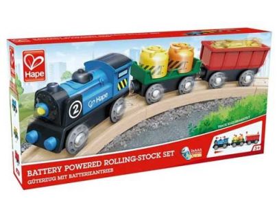 Hape Mašinka s vagonky