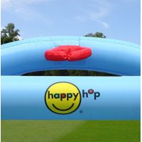Happy Hop Skákací nafukovací hrad Zámek s míčky 5