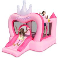 Happy Hop Skákací nafukovací hrad s korunkou pro Princezny 5