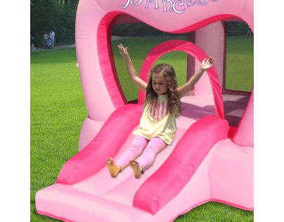 Happy Hop Skákací nafukovací hrad s korunkou pro Princezny